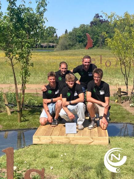 Sterk team Tuinbouw kOsh Herentals wint knap Zilveren Medaille bij finale ‘Beloftevolle Hovenier 2025'