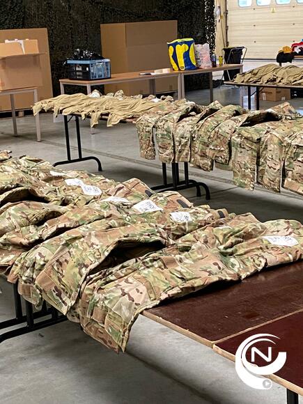 Defensie 29 BN Log Grobbendonk Multicam kledij