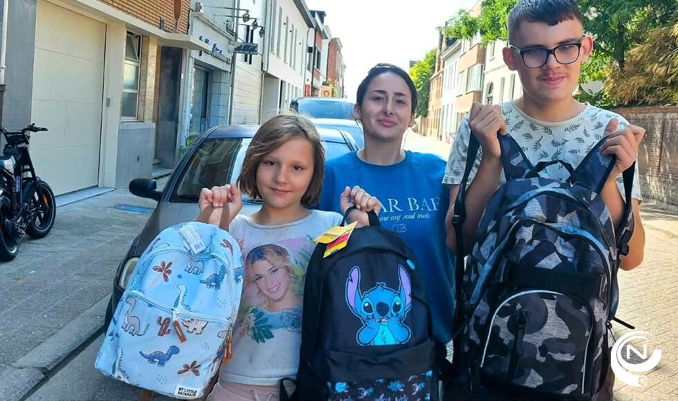 Ronde Tafel 77 Herentals schenkt 117 gevulde boekentassen aan kinderen uit kwetsbare gezinnen