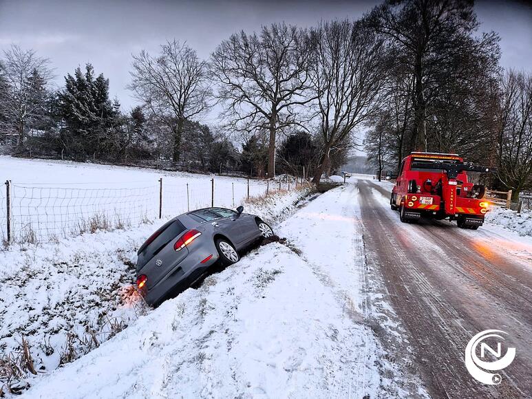 Tot 5 centimeter sneeuw: opnieuw code oranje voor gladheid morgenochtend