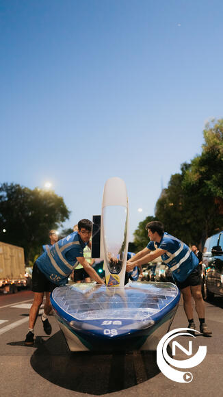 Sterke start: Belgisch Solar Team, met 3 Kempenaren (!), klimt naar top 3 in WK zonnewagenracen Australië