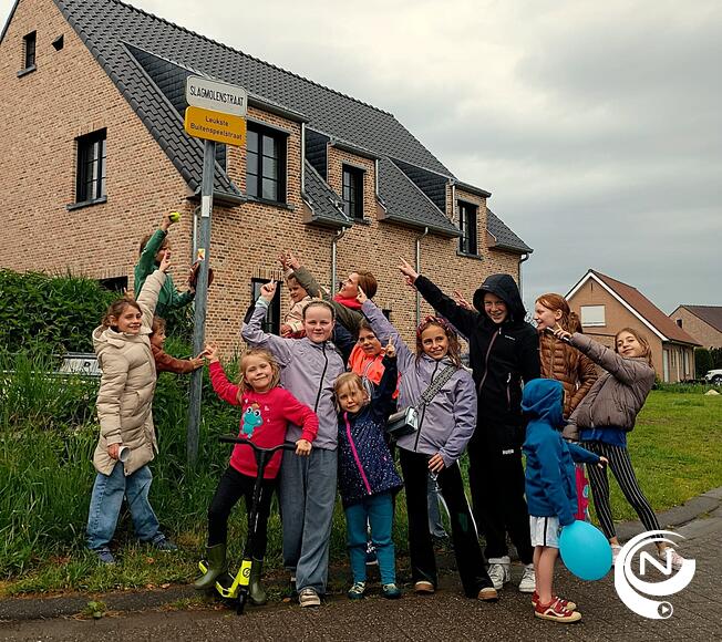 Slagmolenstraat in Tielen gekroond tot  leukste buitenspeelstraat van 2025