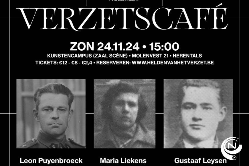 Verzetscafé Herentals op 24/11
