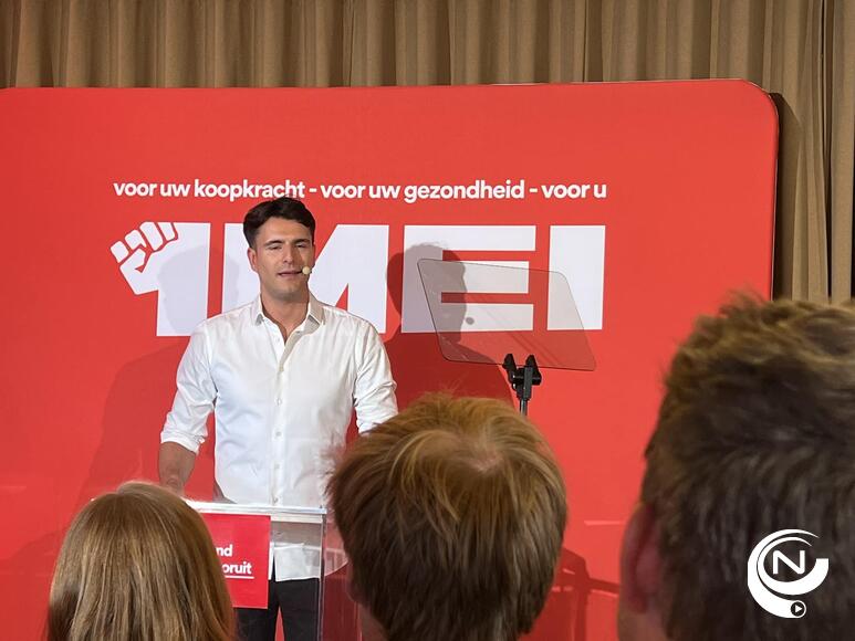 Conner Rousseau op 1 mei