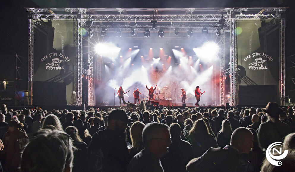 De Finse band Korpiklaani knalde op z'n Vikings :  s!ublieme mix van traditionele Finse folkmuziek met metal. 