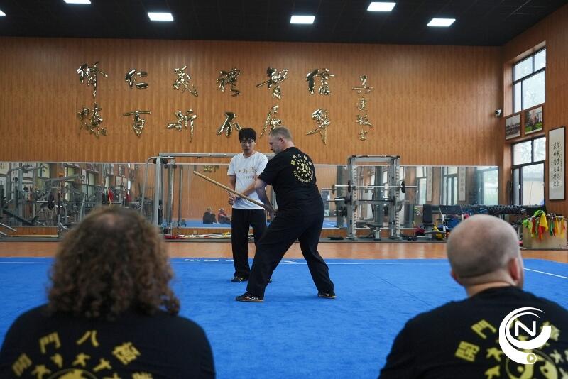 Kungfuschool Wechelse Tijger op trainingsstage in China