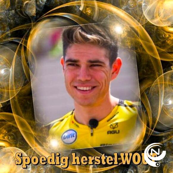 Vanuit de supportersclubs : 'Spoedig herstel Wout'