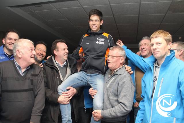 Viering Wout van Aert (2015) in PC St.-Pieter Lille - 