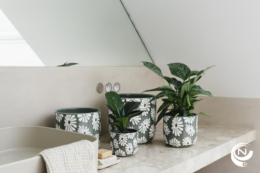 D&M Daisy Kaki plantenpotten