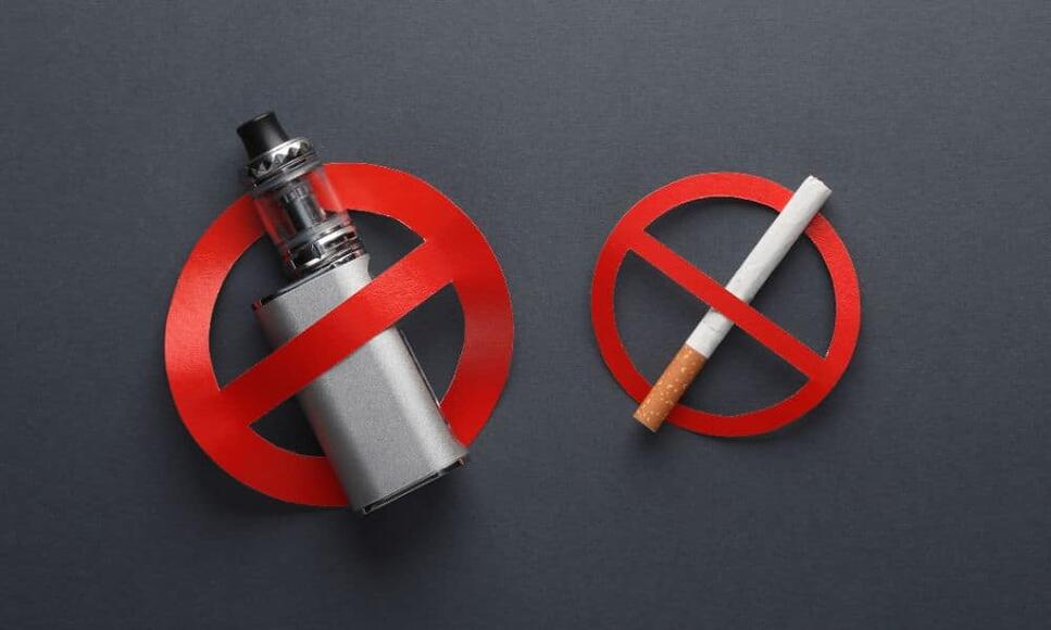 Vapen is even schadelijk als sigaretten roken !