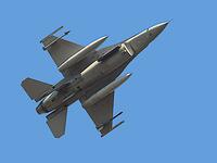 Belgische luchtmacht oefent boven de Kempen 