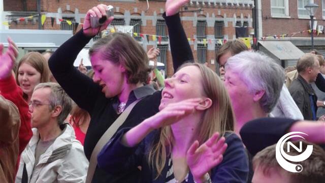 Hertals langste meezingmedley vervangt Vlaanderen Zingt op slotdag braderij
