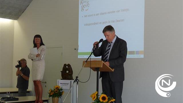 Minister Vandeurzen opent Komie Geire