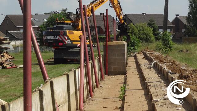 Oude sportstadion KFC Herenthout wordt afgebroken 