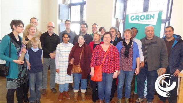 Groene Sjaal voor deN Babbelhoek 