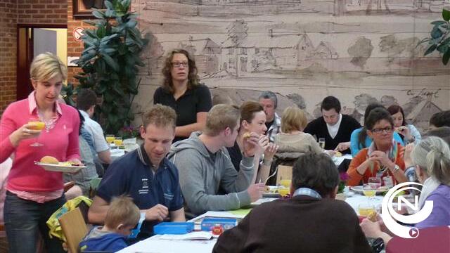 120 nieuwe Olenaars genieten op Pinkstermaandag van uitgebreid ontbijtbuffet