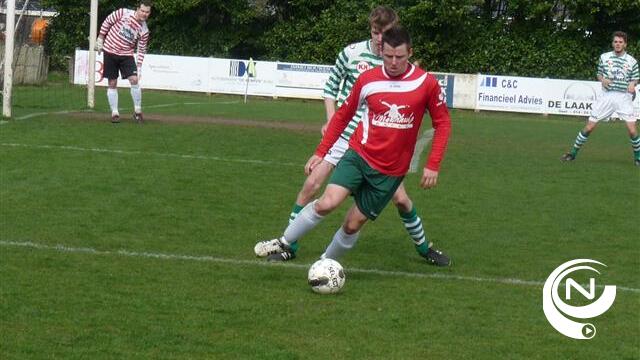 Luyten scoort voor KFC Herenthout tegen Oostmalle : 1-0
