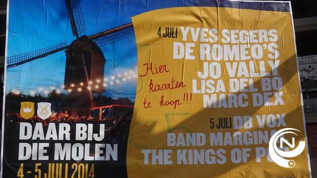 'Daar bij die Molen' met Marc Dex, Lisa Del Bo, Jo Vally, De Romeo's en Yves Segers 