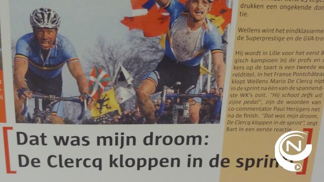 Laatste dag tentoonstelling Bart Wellens, zaterdag kampioenenbal 