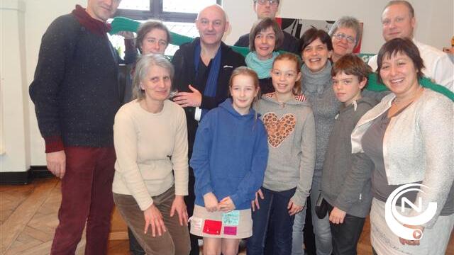 Groene Sjaal voor Noorderwijks actiecomité 11.11.11