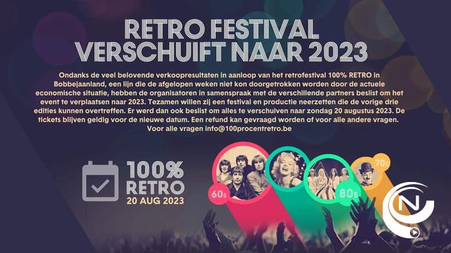  Test-Aankoop opent gratis telefoonnummer voor gedupeerden afgelast festival '100% retro' in Bobbejaanland