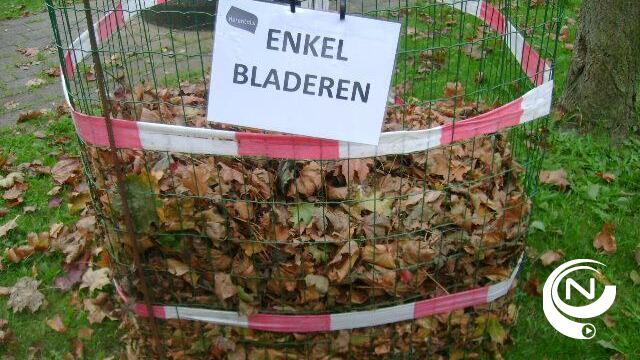 Groendienst plaatst bladkorven vanaf 21 oktober