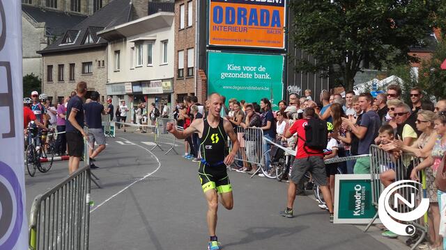 Vincent Bierinckx loopt het snelst en wint Hertals Duatlon 