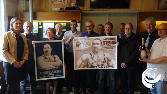 Morkhoven viert worstelmonument Alphonse Steurs (1)