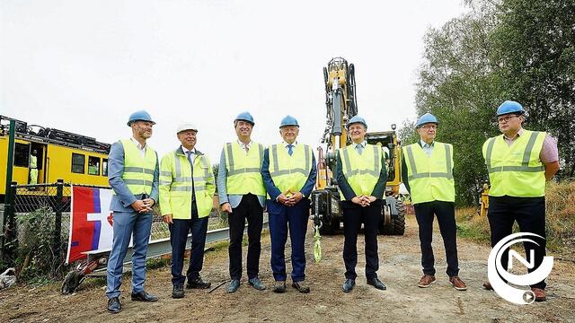 Infrabel start met elektrificatiewerken tussen Hamont en Mol