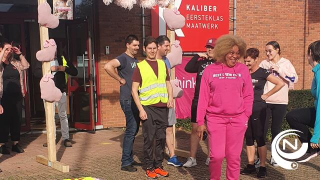 Kaliber kleurt ook vandaag roze voor Think Pink 