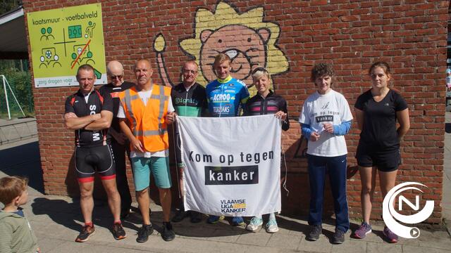 Zonovergoten 'Scholenloop tegen Kanker' met 29 Bn Log en BS De Leertuin