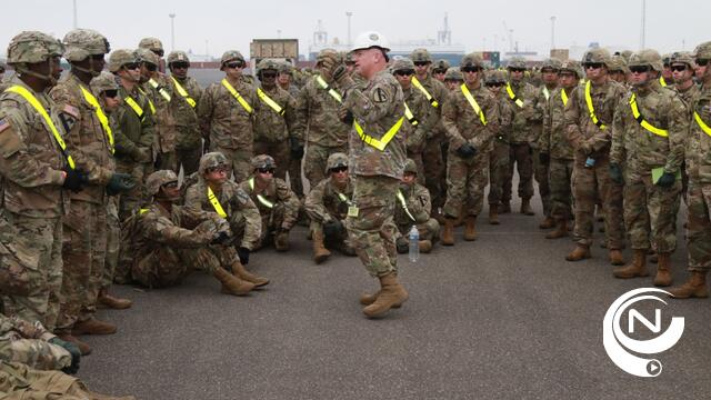 900 Amerikaanse militairen verblijven in 29Bn Log Grobbendonk