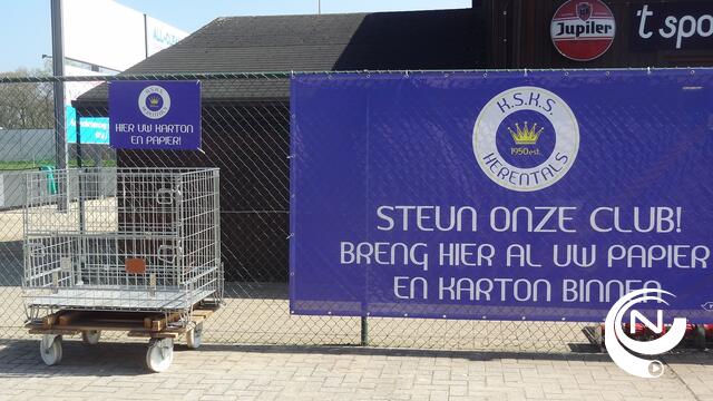 SKS Herentals start eigen sponsorproject met papierinzameling 