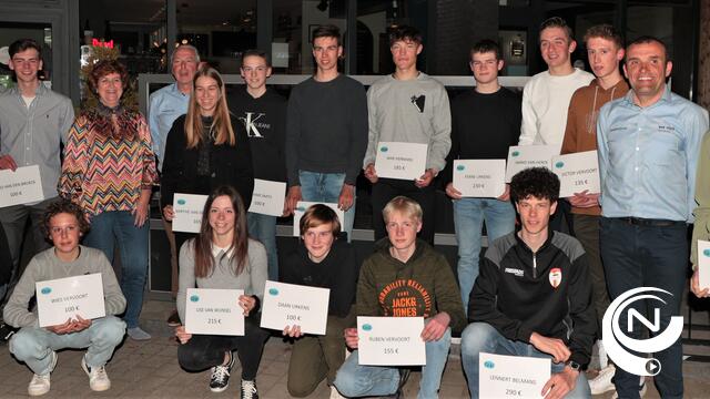 Jef Van den Broeck : '€2.715 voor onze 16 Lilse jonge wielertalenten, méér dan verdiend!' - extra foto's