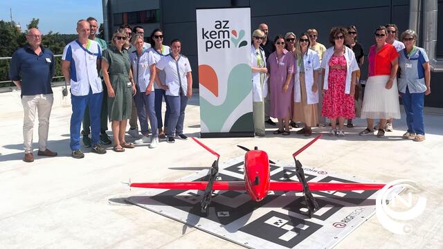 AZ Herentals en AZ Turnhout onthullen nieuw logo van AZ Kempen met dronevlucht : "Eerste stap in bredere fusie"