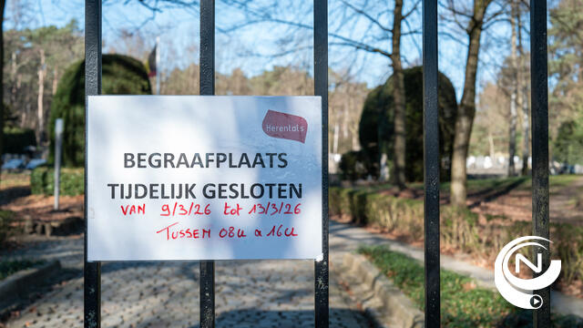 Begraafplaatsen enkele dagen gesloten voor verwijderen van 20 jaar oude grafmonumenten
