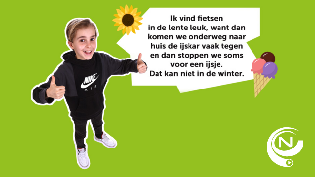Meer dan 7.300 Kempense leerlingen fietsen, steppen of stappen naar school dankzij Bike2School