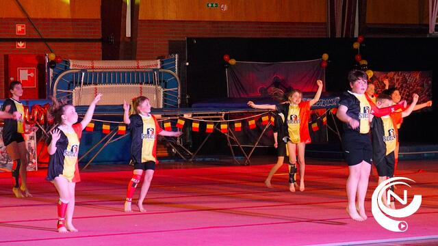 Corpus Sanum met sprankelende Turn- & Dansshow thema BELGIUM@Vossenberg