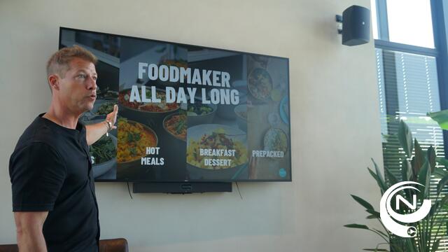 Foodmaker CEO Lieven Vanlommel :  "Naar 300.000 superverse maaltijden per dag,  dé groene fastfoodketen van de EU" - extra foto's vid