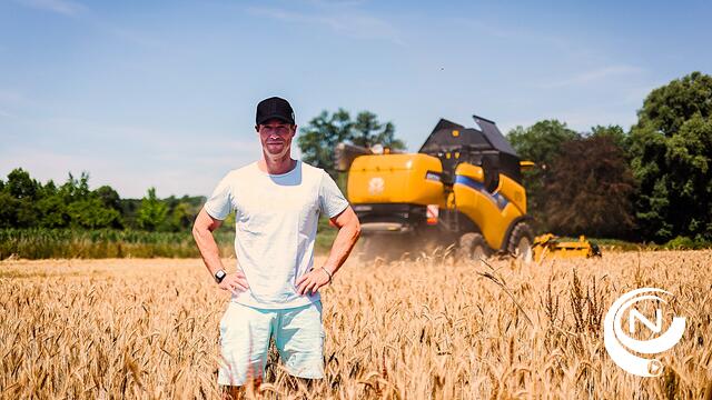 Foodmaker Oevel oogst 3,5 ton biologisch graan van eigen bodem Tritordeum als duurzaam alternatief 