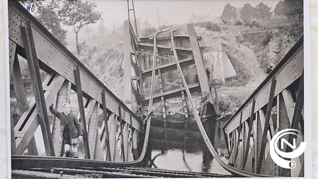 Oproep: Wie is de jongen op foto genomen in Mol Gompel op verwoeste spoorwegbrug op 3 oktober 1944?