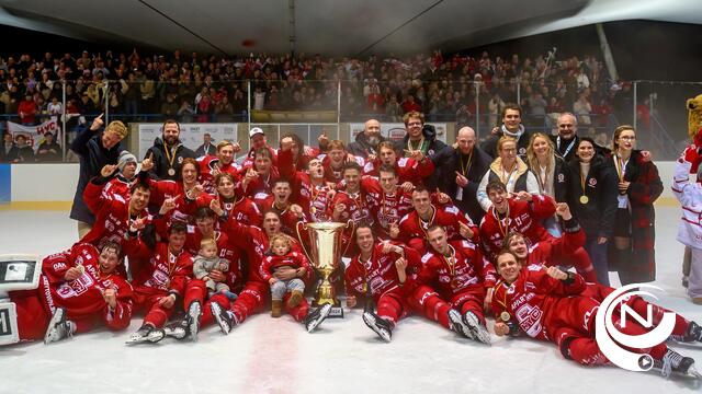 HYC wint verdiend Beker van België tegen Bulldogs Luik : 5-1 - extra foto's