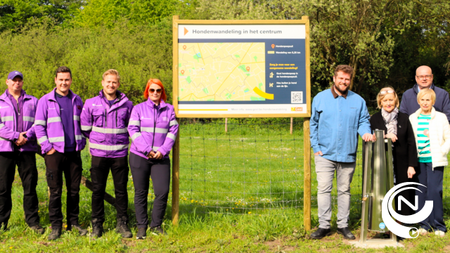 Samen proper op pad: nieuwe hondenpoepzuilen en wandelroute in Geel