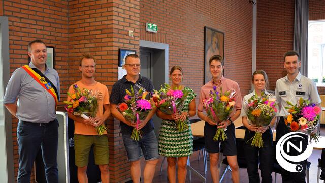 Huldiging voor Sion student geneeskunde en hulpverleners  nadat ze leven van Marcia (43)redden 