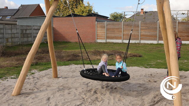 Buurtbewoners Molenpad Gierle erg tevreden over hun realisaties speelplein Meikloklaan 