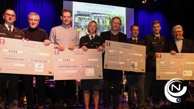 29 Bn Log subliem Nieuwjaarsconcert : €15.000 voor goede doelen - extra foto's