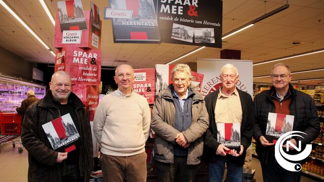 Delhaize en Herentaldum lanceren historisch (foto)plakboek over Hertals : collectors item 