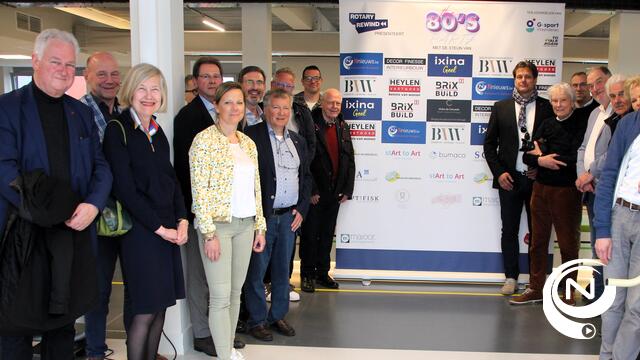 Rotary Herentals : "G-Sportief goede doel van onze spetterende The80'sParty op 20/04"