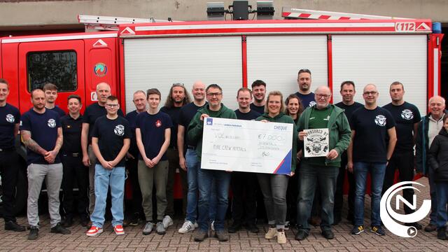 Brandweer Herentals heeft warm hart voor VOC Neteland : '€7.000 voor aankoop materialen'