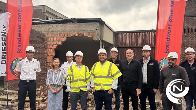  Bouwproject duurzame brandweerkazerne Herentals van start : investering €5,7 miljoen, afwerking midden 2026 - extra foto's vid
